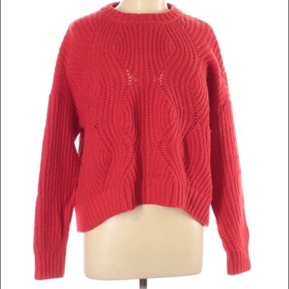 Madewell Everett Rib-Play Cable Knit Sweater - Picture 10 of 11